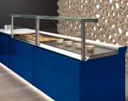 Vitrine KUBO polyvalente pour restauration et service alimentaire