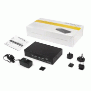 Switch KVM DisplayPort à  4 Ports - 4K60Hz - àÉcran Unique - Switch KVM USB UHD DP 1.2 à  2 Ports avec_4