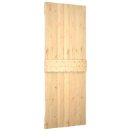 Vidaxl porte narvik 85x210 cm bois massif de pin 154428_4