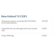 T4.110FL Bassotto - Tracteur agricole New Holland - 107 ch, idéal pour vergers et terrains irréguliers_4