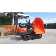 Dumper hydrostatique haute performance - capacité 2000 kg - Cormidi - idéal pour travaux de construction, jardinage et agricoles_4