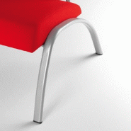 Chauffeuse d'accueil 2 places AINHOA SMILE - SOKOA - Noir, Fixes_4