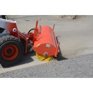 Balayeuse orientable - Attec - pour nettoyage de débris et neige, déplacement manuel 30°_4