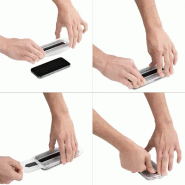 Filtre de Confidentialité pour iPhone 16 Pro Max à  4 Directions et 360°, Supporte l'Orientation_4