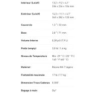 Nanuk 910 dji mini 2 fly more - valise de transport pour drone - nanuk - volume interne : 7,9 l_4