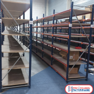 Rack mi-lourd - Hauteur 2000mm ou 3000mm, Longueur 1200mm, Profondeur 800mm - Mecalux M7_4