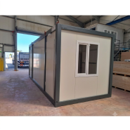 Bungalow bureau de chantier avec WC - Livraison en kit ou prémonté_5