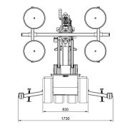 Robot de pose de vitrages lourds Smartlift SL 609 Outdoor, longue durée de vie_4