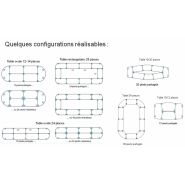 Table modulaire EASY - pieds partagés - configurable et personnalisable avec options_4