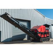 Concasseur  à mâchoires avec trémie vibrante hydraulique - 8000 RED RHINO_5