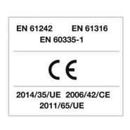Enrouleur électrique à rappel automatique à ressort - 20m - Câble 1x25 mm² - H05VV-F - S502_4