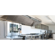 Hotte professionnelle dynamique 80x70 cm (moteur intégré)_4