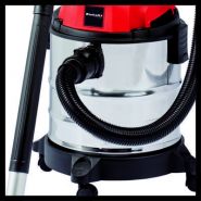 Aspirateur à eau et poussière TC-VC 1820 S Kit - Einhell - Cuve inox 20L avec accessoires complets_4