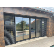 Baie vitrée coulissante sur mesure en aluminium - confort, performance, esthétisme et sécurité_4