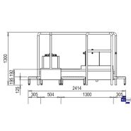 Lave-semelles et lave-bottes à passage continu ECO_4