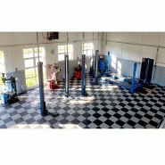 Dalles pvc clipsable sans outil - 50 tonnes/m² - garantie 10 ans_4