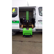 Transpalette embarqué motorisé - 600 kg - Pour véhicules utilitaires légers - Hauteur 700 mm_4