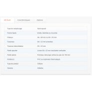 Clôture Sautet - Maine Clôtures - Semi-ajourée - Forme droite, bombée ou incurvée - Garantie 5 ans_4