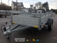 Remorque bagagère en aluminium - MCALU PRO - PTAC 750 Kg - 255 x 133 cm - 1 essieu - Saris - Reference AT 480 200 3500 3 K_4