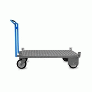 Chariot galvanisé pour ateliers et entrepôts