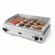 Grill Profi Line 2/3 lisse 1/3 rainuré 688x410mm HENDI_4