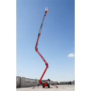 Lightlift 23.12 iiis - nacelle araignée - hinowa s.P.A. - capacité nacelle chenillée 120kg à 200kg_4