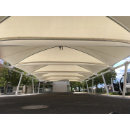 Préau d'école écologique et recyclable - KOMAN Groupe_4