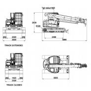 SPK60 - Mini Grue Télescopique sur Chenilles avec Cabine - Jekko - 6000 kg_4