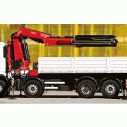 Grue auxiliaire Fassi F425A et F425RA e-dynamic - capacité de levage jusqu'à 41,49 tm - bras hydraulique jusqu'à 28,65 m avec jib_4