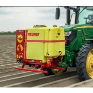 Planteuse à deux rangs avec fond inox et système de pulvérisation