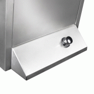 Lave-mains avec pédale et distributeur de savon_4