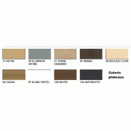 Table de réunion ronde avec base chromée Ogi - MDD. - 80, Noir, Blanc_4