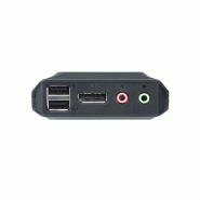 ATEN CS22DP Commutateur KVM DP USB 2 ports avec sélecteur de port distant_4