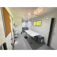 Base-vie de chantier - Remorque TIMKOLOC 100% solaire 6 à 8 personnes avec 3 espaces réglementaires_4
