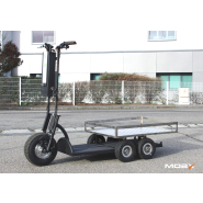 Trottinette industrielle électrique sur-mesure MOBX-H - vitesse maîtrisée, traction jusqu'à 400kg, autonomie jusqu'à 35km_4