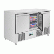 Saladette réfrigérée inox - 3 portes - Série U - Polar - UA090_4