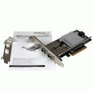 Carte réseau PCI Express à  2 ports fibre optique 10 Gigabit Ethernet avec SFP+ ouvert et chipset Int_4