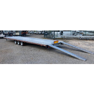 Remorque porte voiture-plateau - 9,00 X 2,10 M - 3500 KG - TA-NO TRIO STD 35.90_4