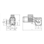 Treuil à câble électrique avec tambour pour 26 mètres de câble