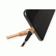 ROLINE GOLD Câble de charge et synchronisation pour appareils à connecteur 8pin, avec fonction d'appui, 1 m_4