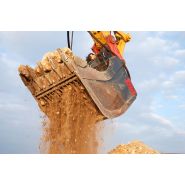 Série SB - Godets cribleurs VTNEurope - 4 modèles pour pelleteuses de 13 à 50 tonnes - kit grilles interchangeables_4