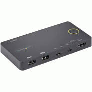 Switch KVM Hybride 2 Ports USB-A + HDMI & USB-C - àÉcran Unique HDMI 2.0 4K 60Hz - Commutateur KVM Co_4
