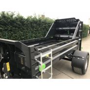 Remorque pailleuse agricole - Juraccessoire - à disque pour tracteurs de faible puissance_4