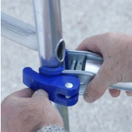 Échafaudage roulant aluminium Totem 2 Box 300 - Comabi SNC - Hauteur de travail maximale 9,85 m - Plateau bac_4