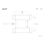 Pont élévateur à ciseaux mobile 4 tonnes 