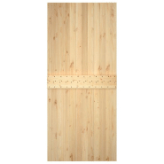 Vidaxl porte narvik 100x210 cm bois massif de pin 154447_4