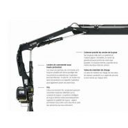 Grue auxiliaire haute performance Hiab XS 055 Duo pour divers usages