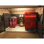 Monte-palettes - Hamon - Charge de 3000 kg et plus - Dimensions personnalisables - Élévation jusqu'à 12 mètres_4