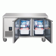 Table réfrigérée négative 2 portes Polar Serie U Premium 267L UA006 Polar_4