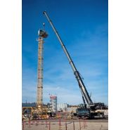 Grue automotrice avec moteur diesel 6 cylindres de 400 kW